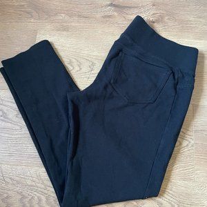 Maternity Black Leggings - Size Large